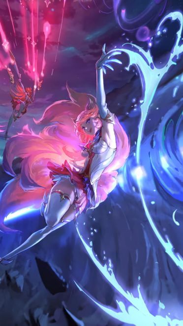 英雄联盟LOL风暴之怒迦娜全皮肤高清无水印原画下载(1)