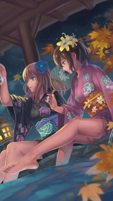 假日的足控福利~ 二次元足控壁纸(1)