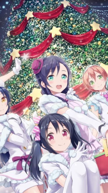 圣诞快乐 圣诞节萌娘电脑壁纸(1)