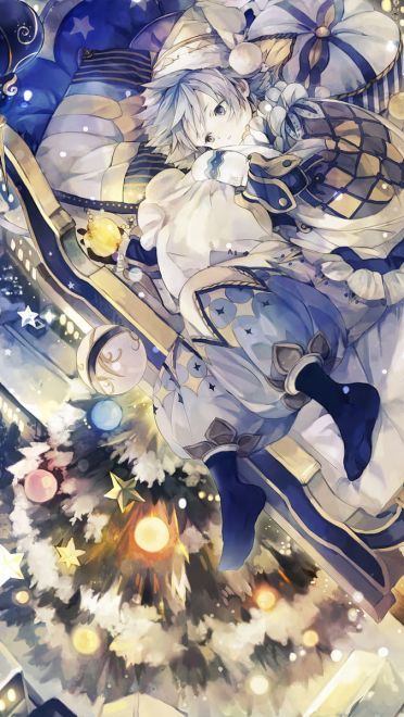 Merry Christmas  圣诞节萌娘手机壁纸特辑(1)