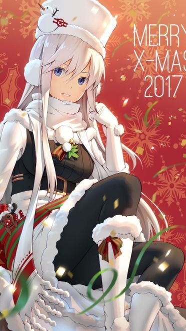 Merry Christmas  圣诞节萌娘手机壁纸特辑(1)