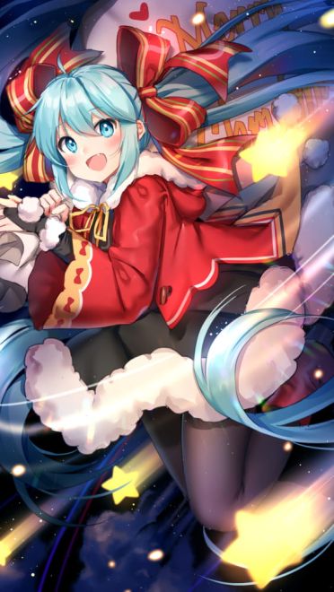 Merry Christmas  圣诞节萌娘手机壁纸特辑(1)