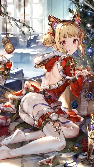 Merry Christmas  圣诞节萌娘手机壁纸特辑(1)