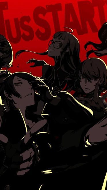 女神异闻录5win7主题