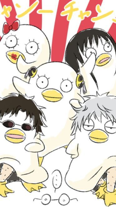 雪橇、驯鹿、红色衣服，是我的三件法宝—银魂圣诞篇手机壁纸(1)