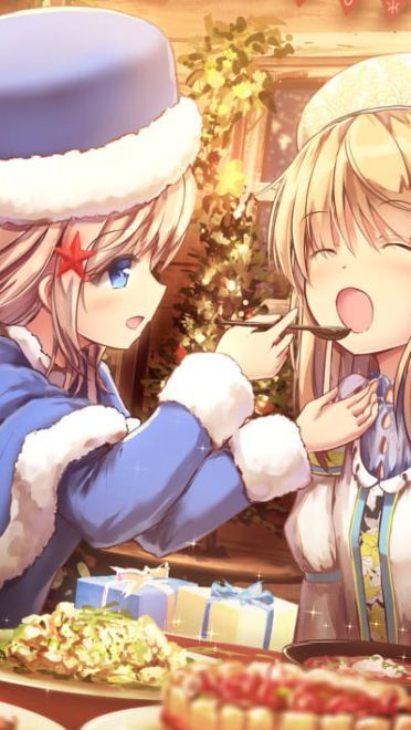 你要和我一起过圣诞吗 圣诞动漫壁纸(1)