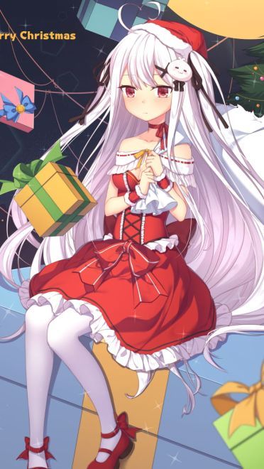 圣诞快乐 圣诞节萌娘萌图第二期(1)