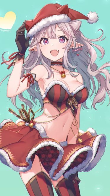 圣诞快乐 圣诞节萌娘萌图第二期(1)