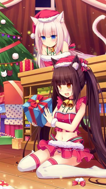 圣诞快乐 圣诞节萌娘萌图第二期(1)