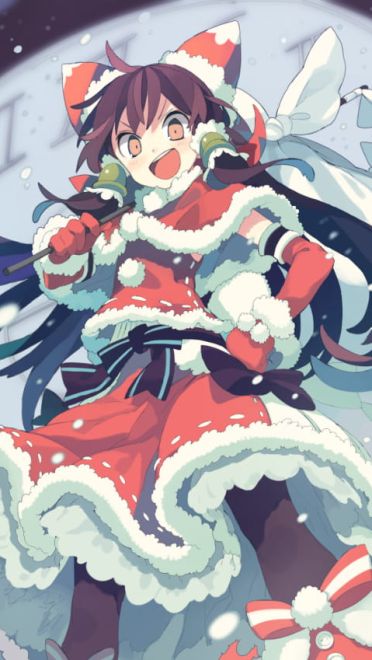 圣诞快乐 圣诞节萌娘萌图第二期(1)