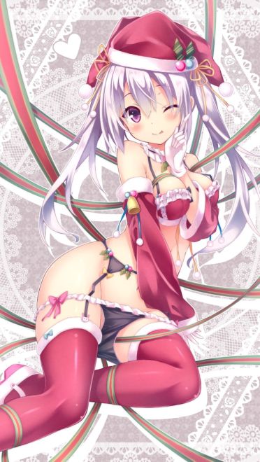 圣诞快乐 圣诞节萌娘萌图第二期(1)