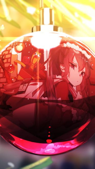 圣诞快乐 圣诞节萌娘萌图第二期(1)