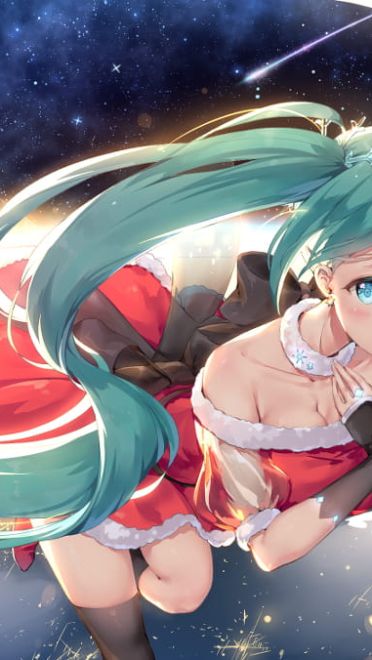 圣诞快乐 圣诞节萌娘萌图第二期(1)