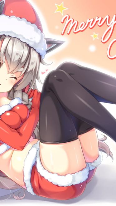 圣诞快乐 圣诞节萌娘萌图第二期(1)