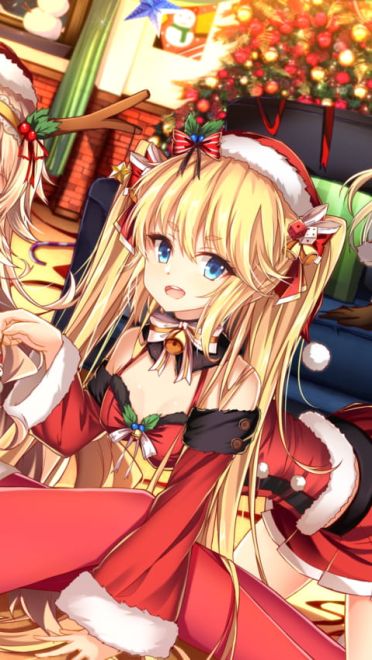 圣诞快乐 圣诞节萌娘萌图第二期(1)