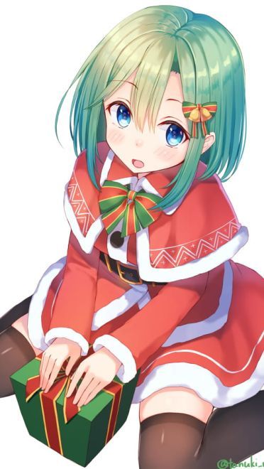 圣诞节萌娘手机壁纸特辑第二弹(1)