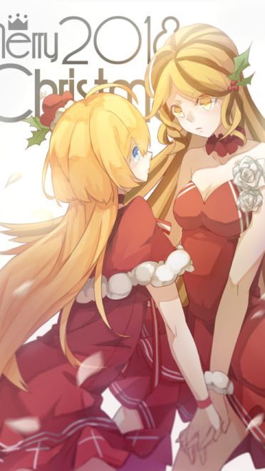 圣诞节萌娘手机壁纸特辑第二弹(1)