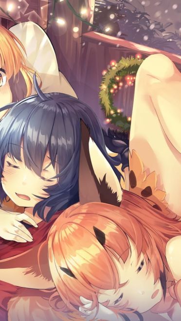 我还是喜欢你，像小狗摇尾巴情不自禁(´▽`)ﾉMerry  Christmas~电脑壁纸(1)