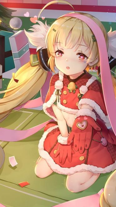 我还是喜欢你，像小狗摇尾巴情不自禁(´▽`)ﾉMerry  Christmas~电脑壁纸(1)