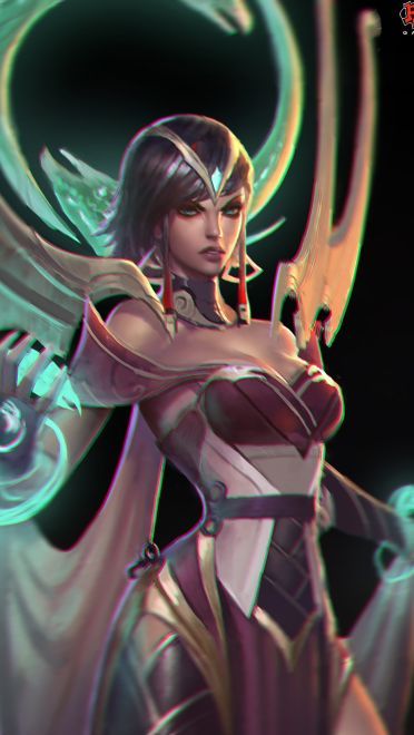 lol英雄联盟天启者卡尔玛动漫游戏高清无水印电脑壁纸(1)