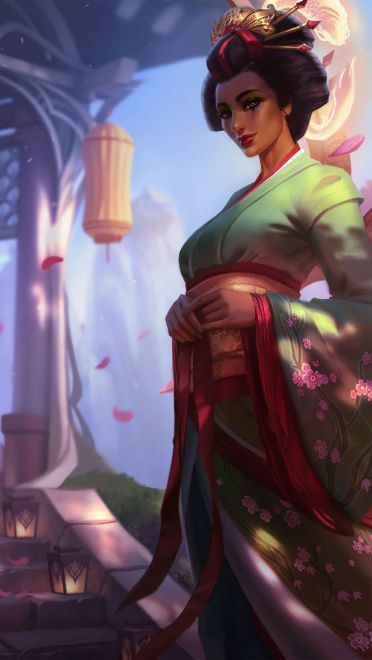 lol英雄联盟天启者卡尔玛动漫游戏高清无水印电脑壁纸(1)