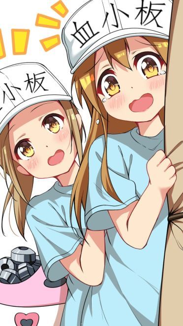 这是今日份的氧气~ 工作细胞手机壁纸(1)