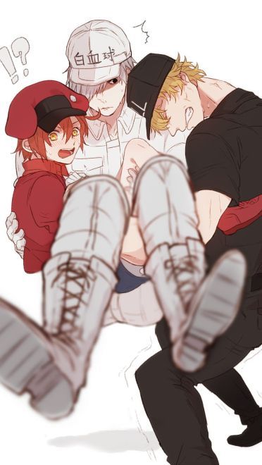 这是今日份的氧气~ 工作细胞手机壁纸(1)