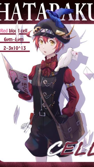 这是今日份的氧气~ 工作细胞手机壁纸(1)