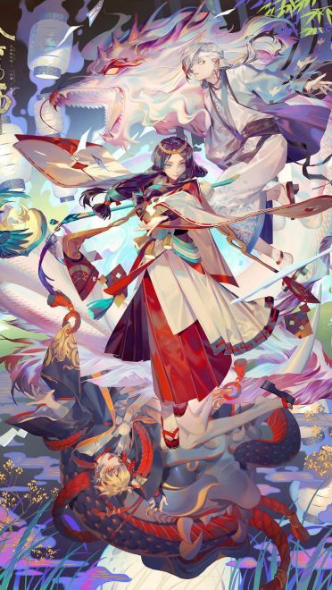 默念口中咒 所言非所思 阴阳师游戏壁纸(1)