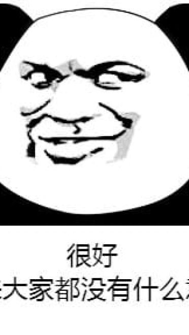 你有意见吗 熊猫表情包