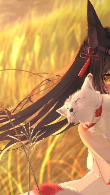 兽耳小姑娘什么的最可爱了！兽耳娘电脑壁纸(1)