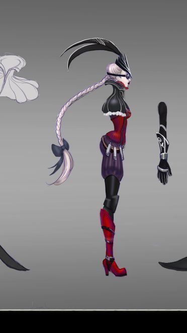 英雄联盟LOL暗夜猎手薇恩全皮肤高清无水印原画下载(1)