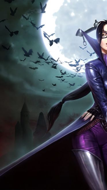 英雄联盟LOL暗夜猎手薇恩全皮肤高清无水印原画下载(1)