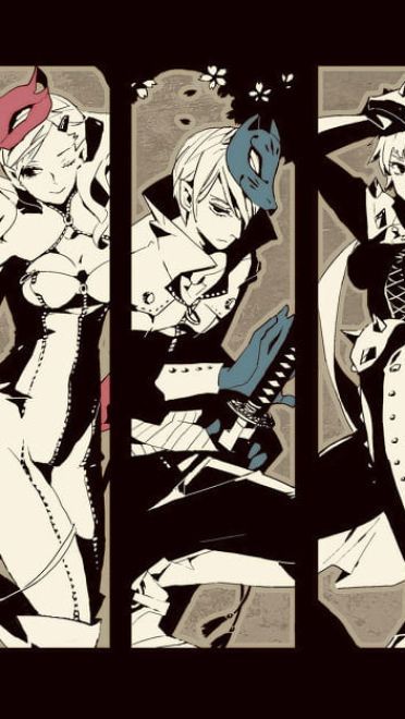 女神异闻录5 动漫游戏手机壁纸(1)