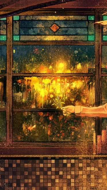 雨后小故事福利本子图 二次元萌图(1)