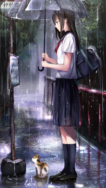 雨后小故事福利本子图 二次元萌图(1)