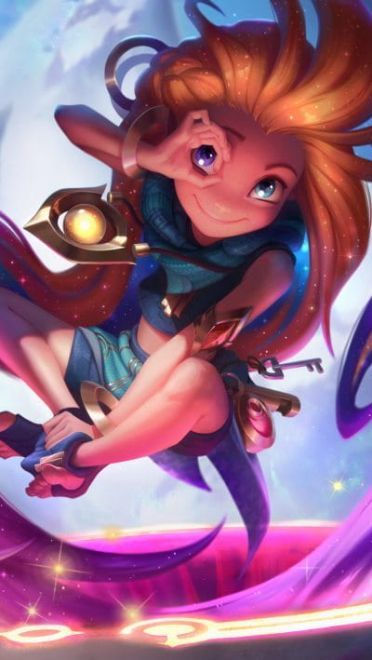 英雄联盟LOL暮光星灵佐伊全皮肤高清无水印原画下载