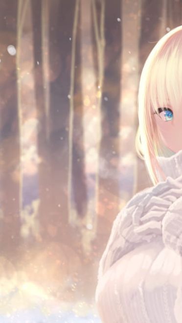 桂密岩花白，梨疏树叶红 冬季电脑壁纸(1)