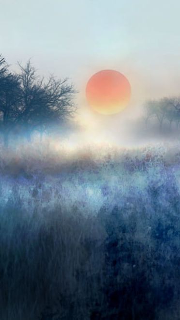 桂密岩花白，梨疏树叶红 冬季电脑壁纸(1)