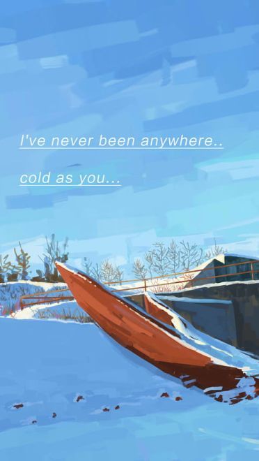 桂密岩花白，梨疏树叶红 冬季电脑壁纸(1)