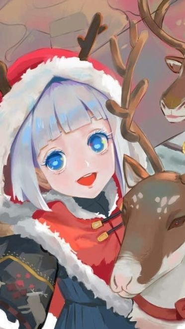 桂密岩花白，梨疏树叶红 冬季电脑壁纸(1)