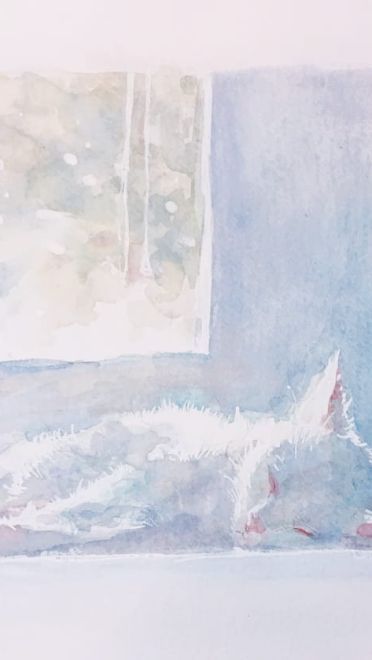 桂密岩花白，梨疏树叶红 冬季电脑壁纸(1)