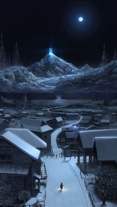 寒冷 也是很重要的调味料 冬季手机壁纸推荐(1)