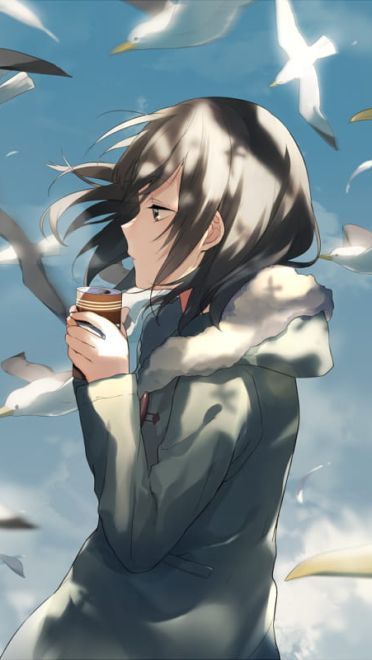 寒冷 也是很重要的调味料 冬季手机壁纸推荐(1)