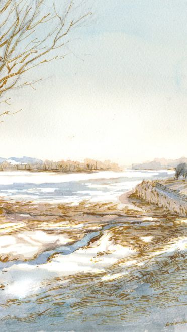 寒冷 也是很重要的调味料 冬季手机壁纸推荐(1)