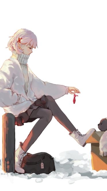 寒冷 也是很重要的调味料 冬季手机壁纸推荐(1)