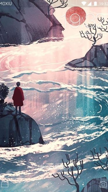 向着更好的明天出发 浮世绘手机主题