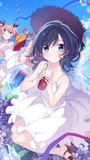 帽子与连衣裙 二次元萌图(1)