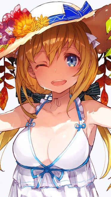 帽子与连衣裙 二次元萌图(1)