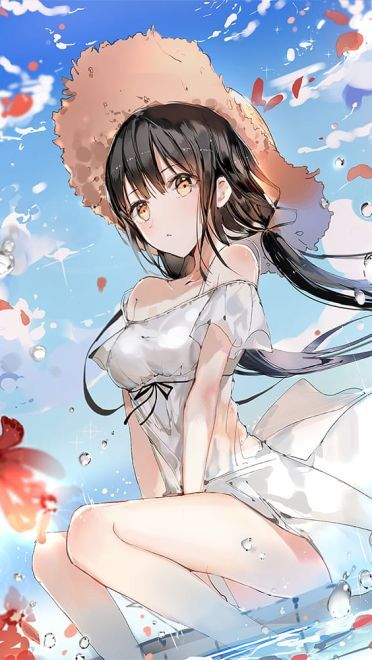 帽子与连衣裙 二次元萌图(1)